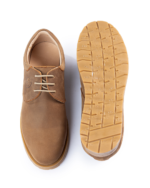 Premuim Nubuk Sand Derby - Sandy Nubuck Leather - Image 4