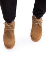 Premuim Nubuk Sand Derby - Sandy Nubuck Leather - Image 7