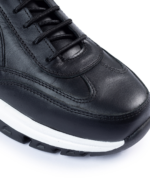 RIMINI Flex Sneakers - Black Nappa Leather - Image 6